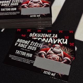 Přejeme krásné a klidné vánoční svátky! 🎄Jako pozornost jsme si pro Vás připravili tyto šťastné stírací “losy”, které...