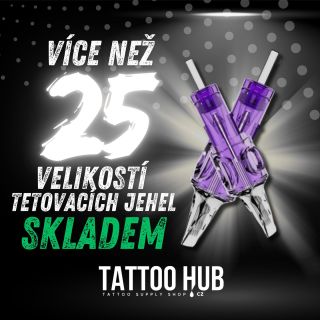 Rozšířili jsme naši nabídku tetovacích cartridge o 5 dalších typů, čímž se celkový součet zvýšil na více než 25 druhů a...